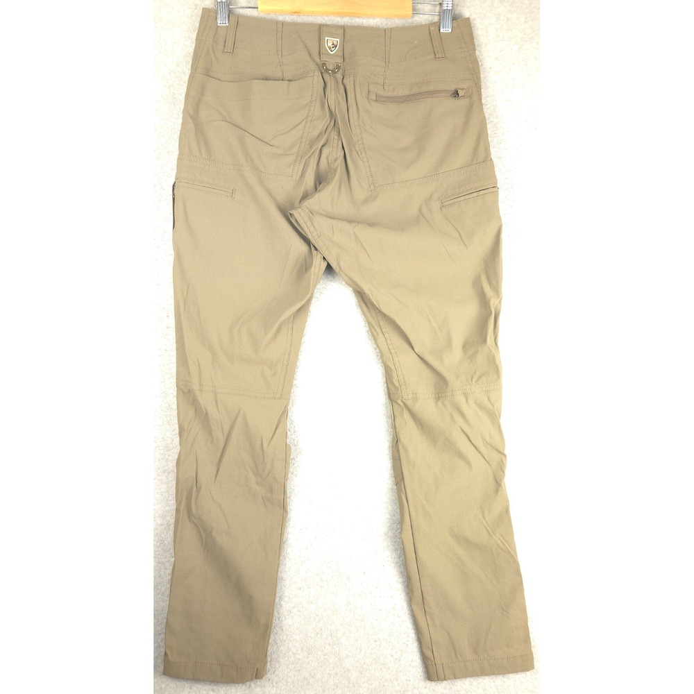 Kuhl Renegade Mens Tapered Hiking Pants Khaki Tan Style 5603 33x30 (Fits 32x29) - Picture 5 of 8